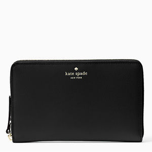 KATE SPADE Grand Street Zip Travel Wallet Clutch